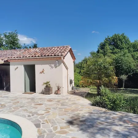別荘 La Fontaine Du Pas, Dans Villa, 2 Piscine 11x5
