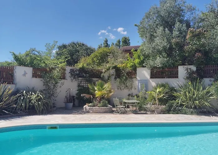 La Fontaine Du Pas, Dans Villa, 2 Piscine Privee *